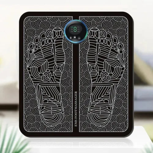 Massageador Tapete Para Pés Elétrico Estimulação Muscular Bivolt